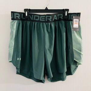 Under Armour Green Athletic Shorts